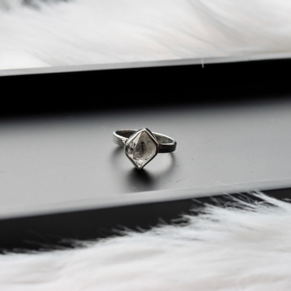 Quartz Sterling Silver Ring